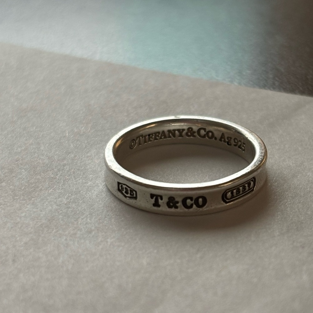 Tiffany & Co. Sterling Silver Band